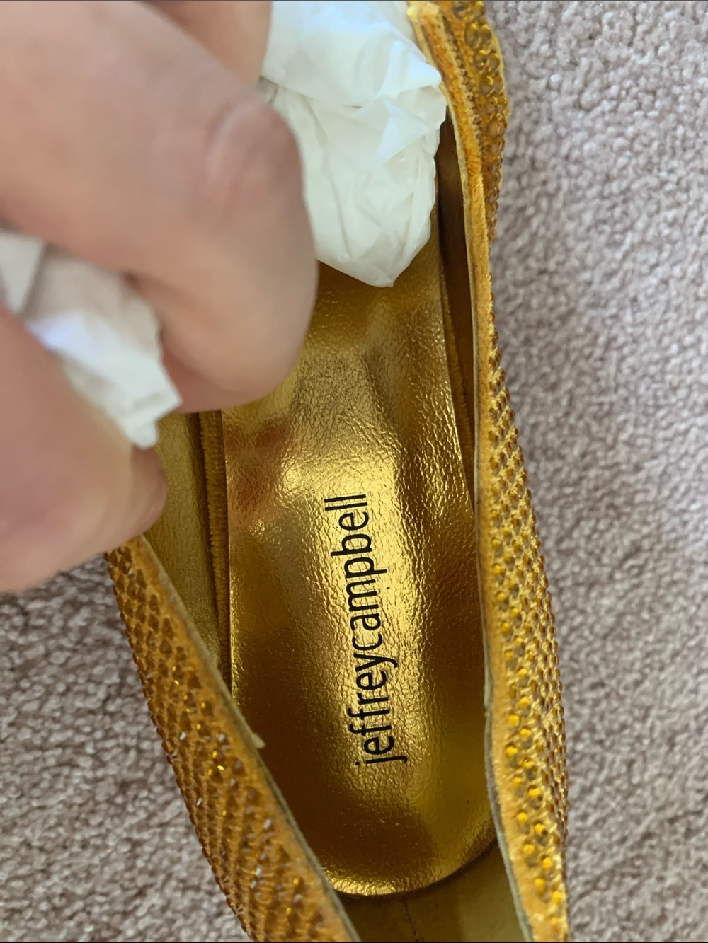 NWOT Jeffery Campbell Mary Jane - Picture 5 of 5